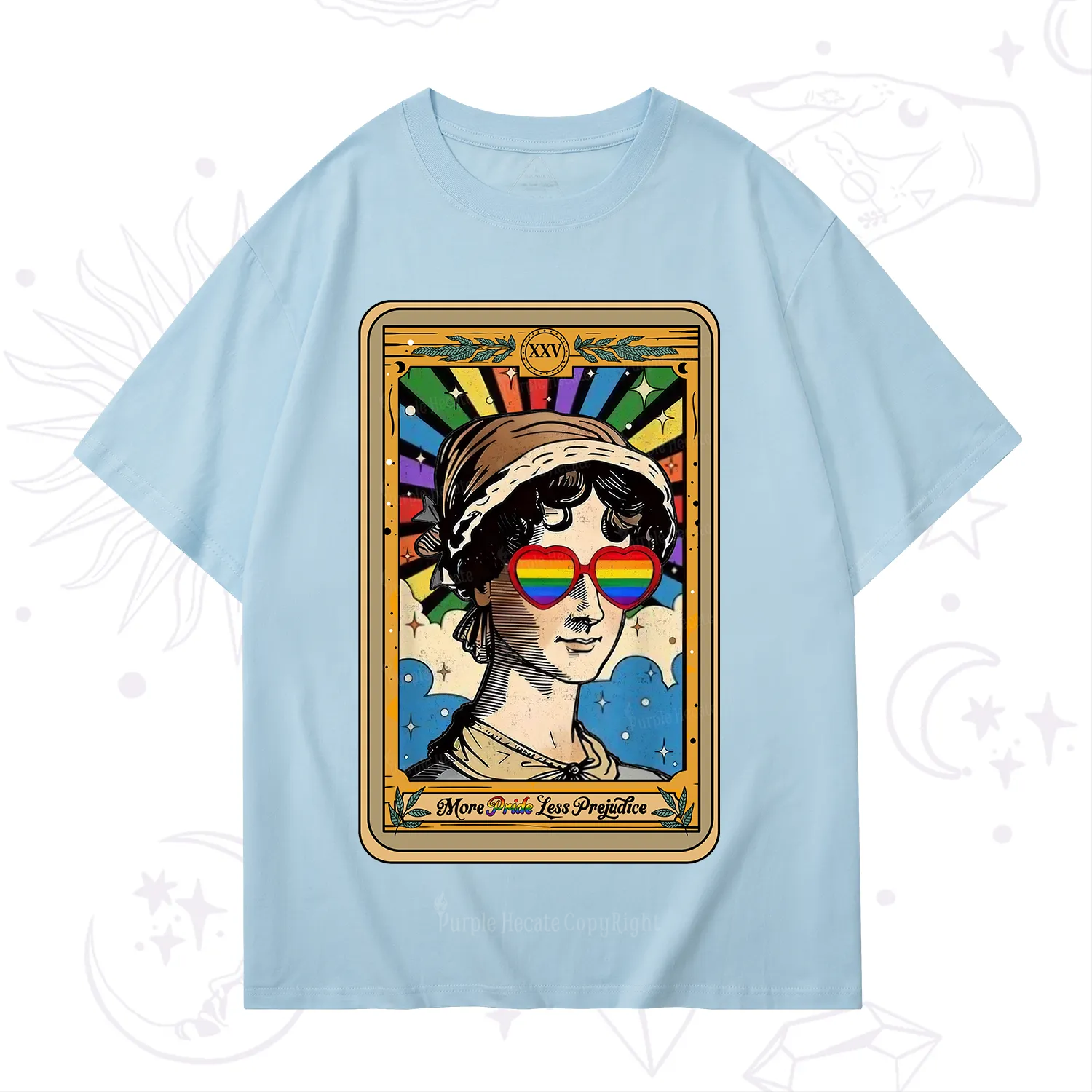 Purplehecate The More Pride Less Prejudice Tarot T-Shirt