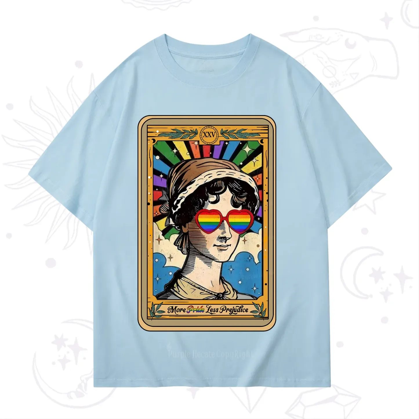 Purplehecate The More Pride Less Prejudice Tarot T-Shirt