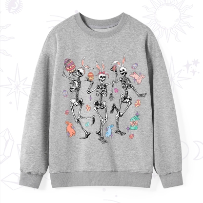 Purplehecate Easter Bunny Skeleton Sweatshirt