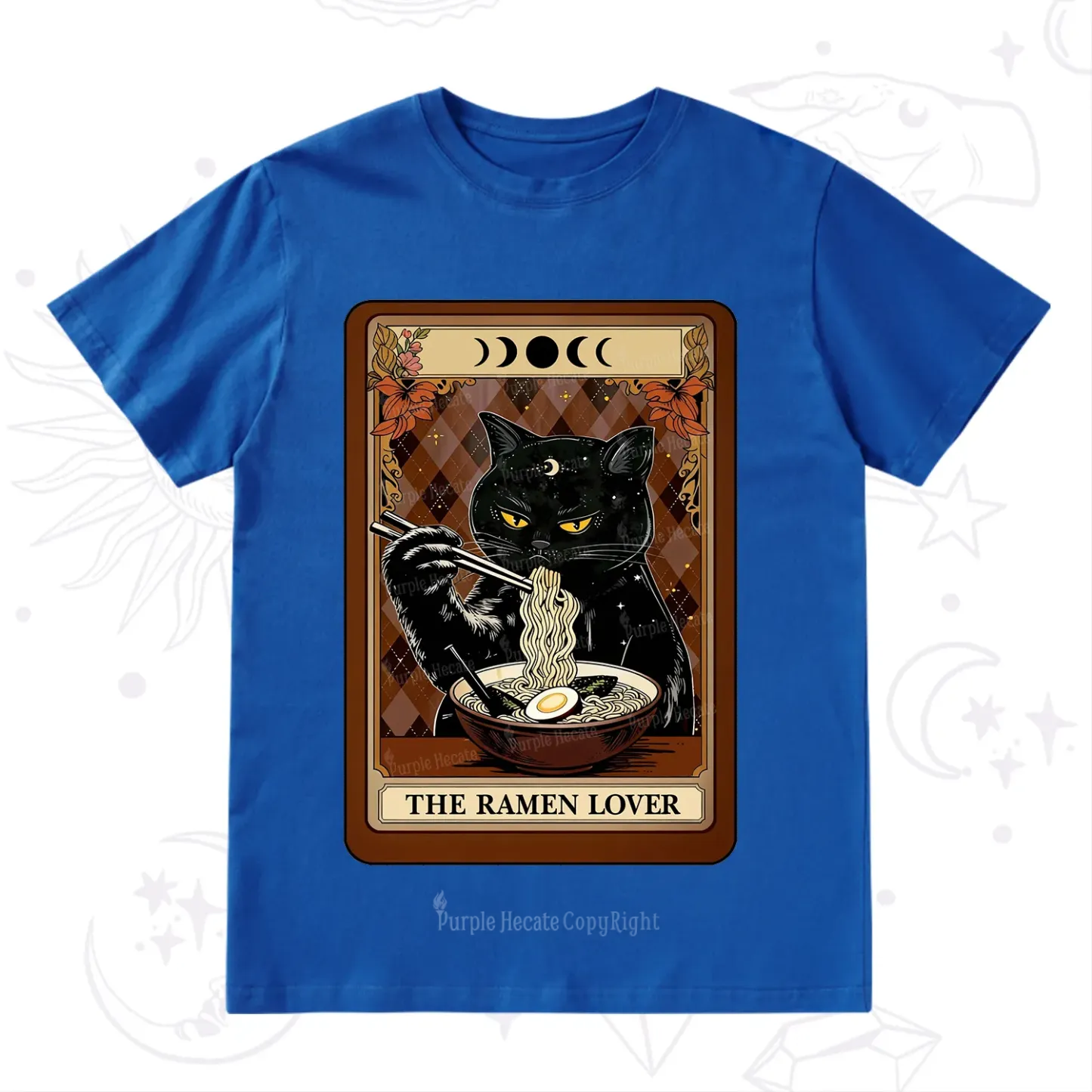 Purplehecate The Ramen Lover Tarot T-Shirt