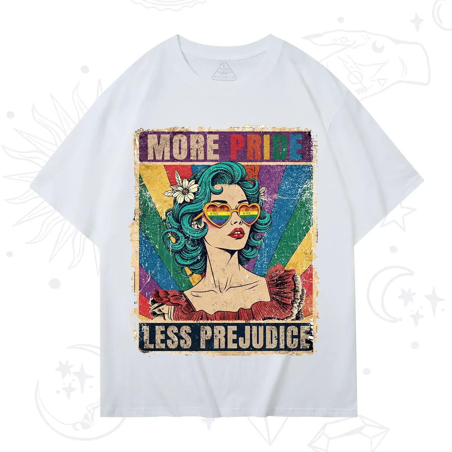 Purplehecate More Pride Less Prejudice T-Shirt