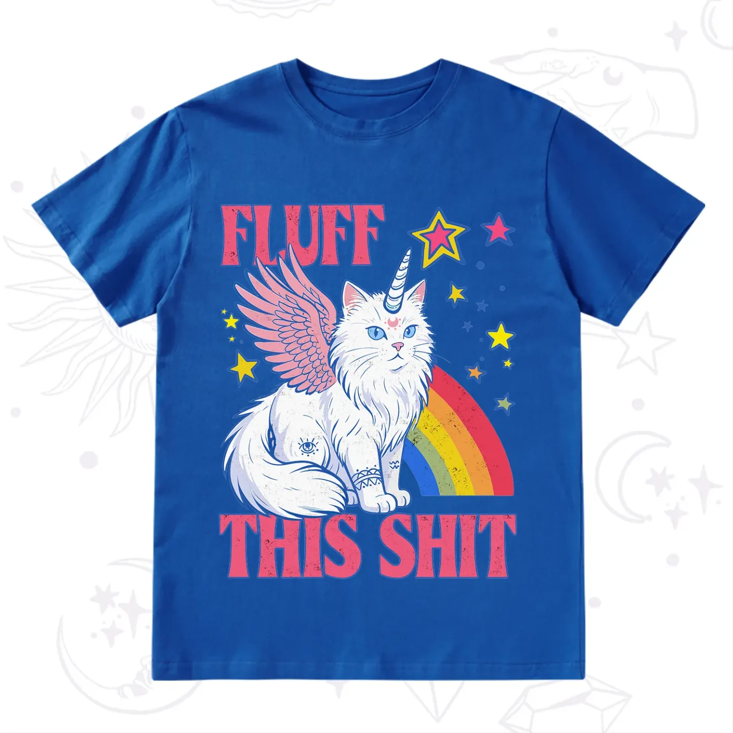 Purplehecate Fluff This Sh*t Cat T-Shirt