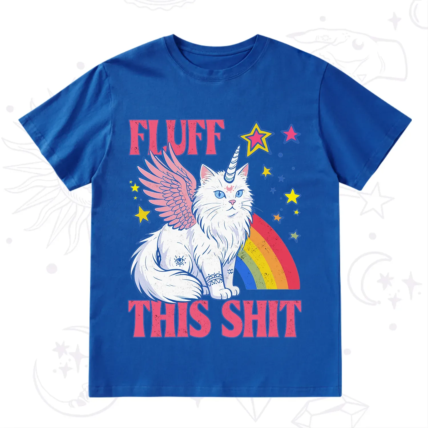 Purplehecate Fluff This Sh*t Cat T-Shirt