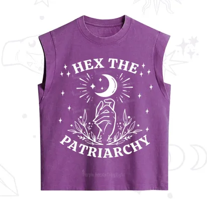 Purplehecate Hex The Patriarchy Vintage Washed Tank