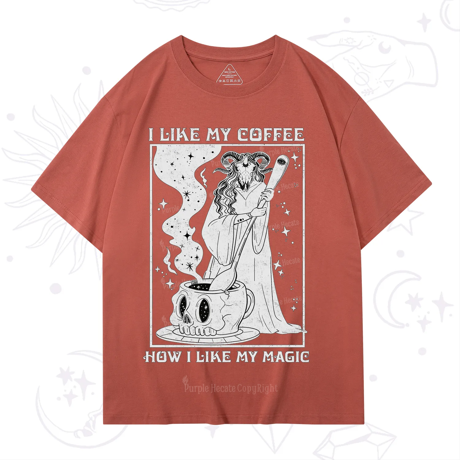 Purplehecate I Like My Coffee How I Like My Magic T-Shirt