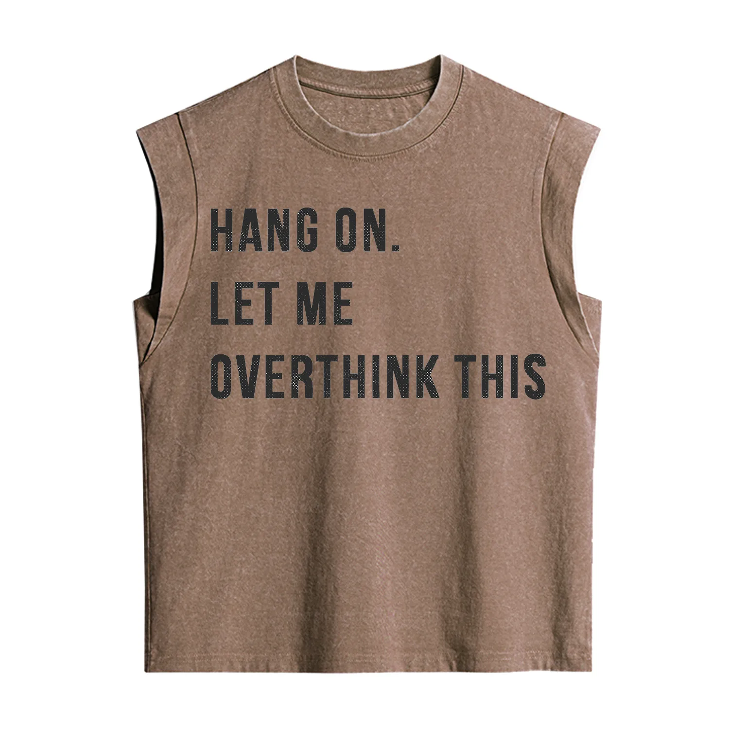 Purplehecate Hang on Let Me Overthink This Vintage Washed Tank