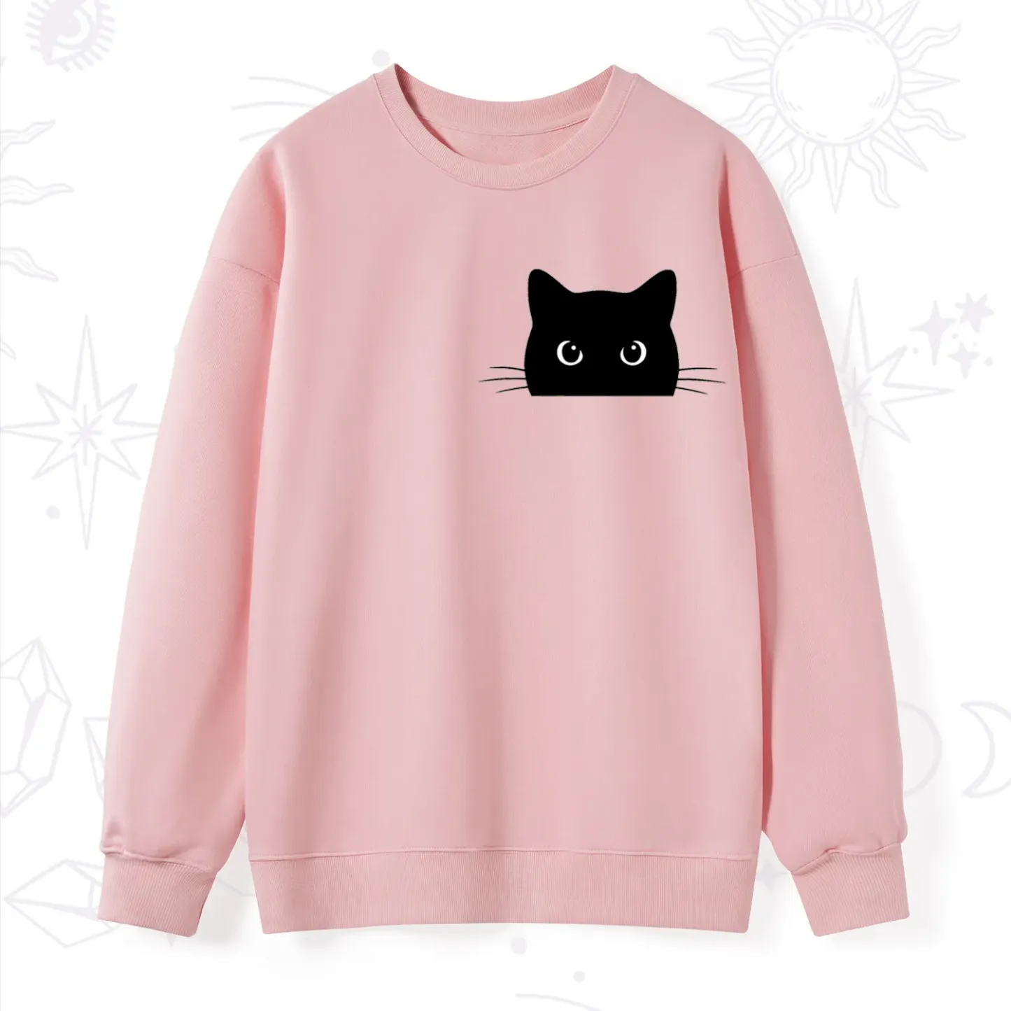 Purplehecate Black Cat Sweatshirt