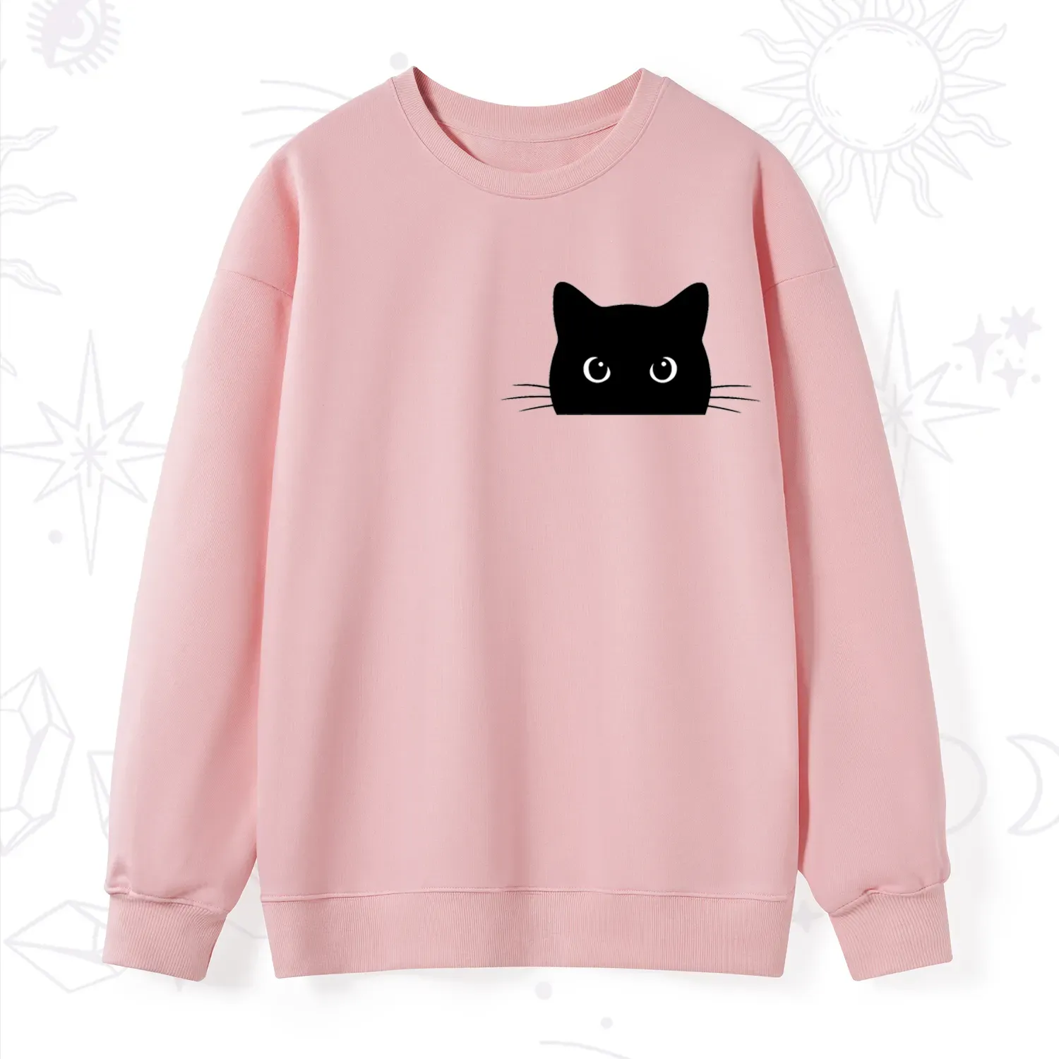 Purplehecate Black Cat Sweatshirt