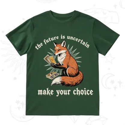 Purplehecate The Future Is Uncertain make Your Choice T-Shirt