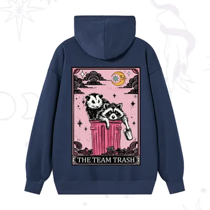 Purplehecate The Team Trash Raccoon & Possum Tarot Hoodie