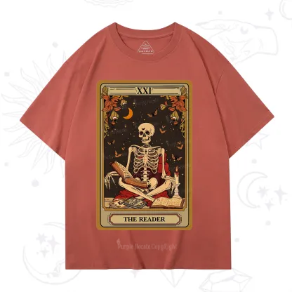 Purplehecate The Reader Tarot Card T-Shirt