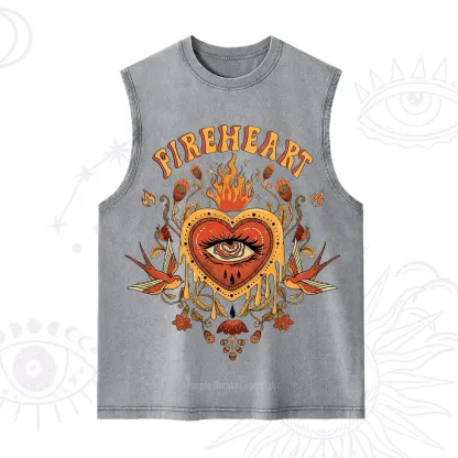 Purplehecate Fireheart Washed Tank