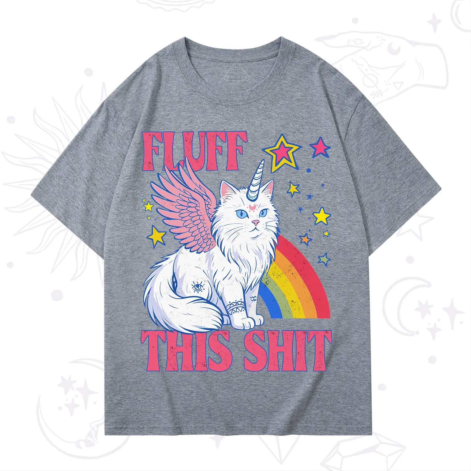 Purplehecate Fluff This Sh*t Cat T-Shirt