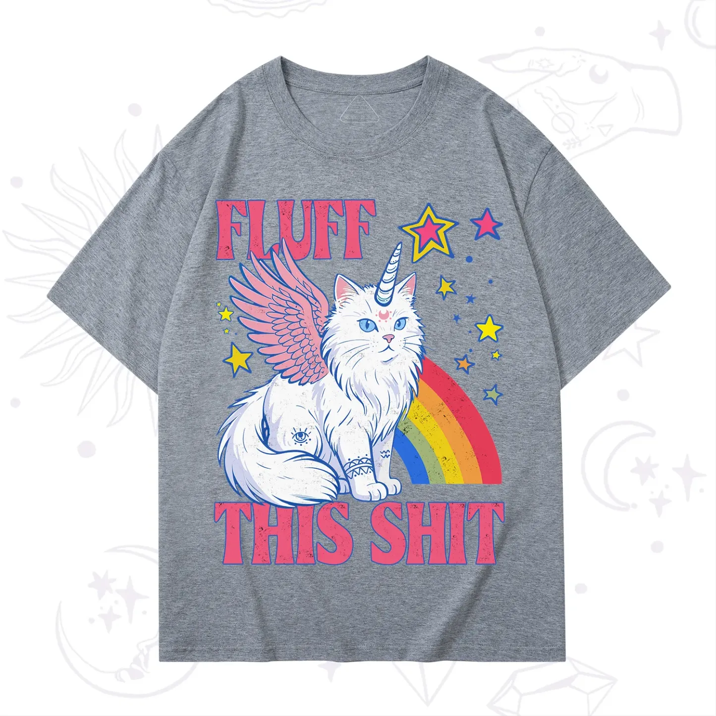 Purplehecate Fluff This Sh*t Cat T-Shirt