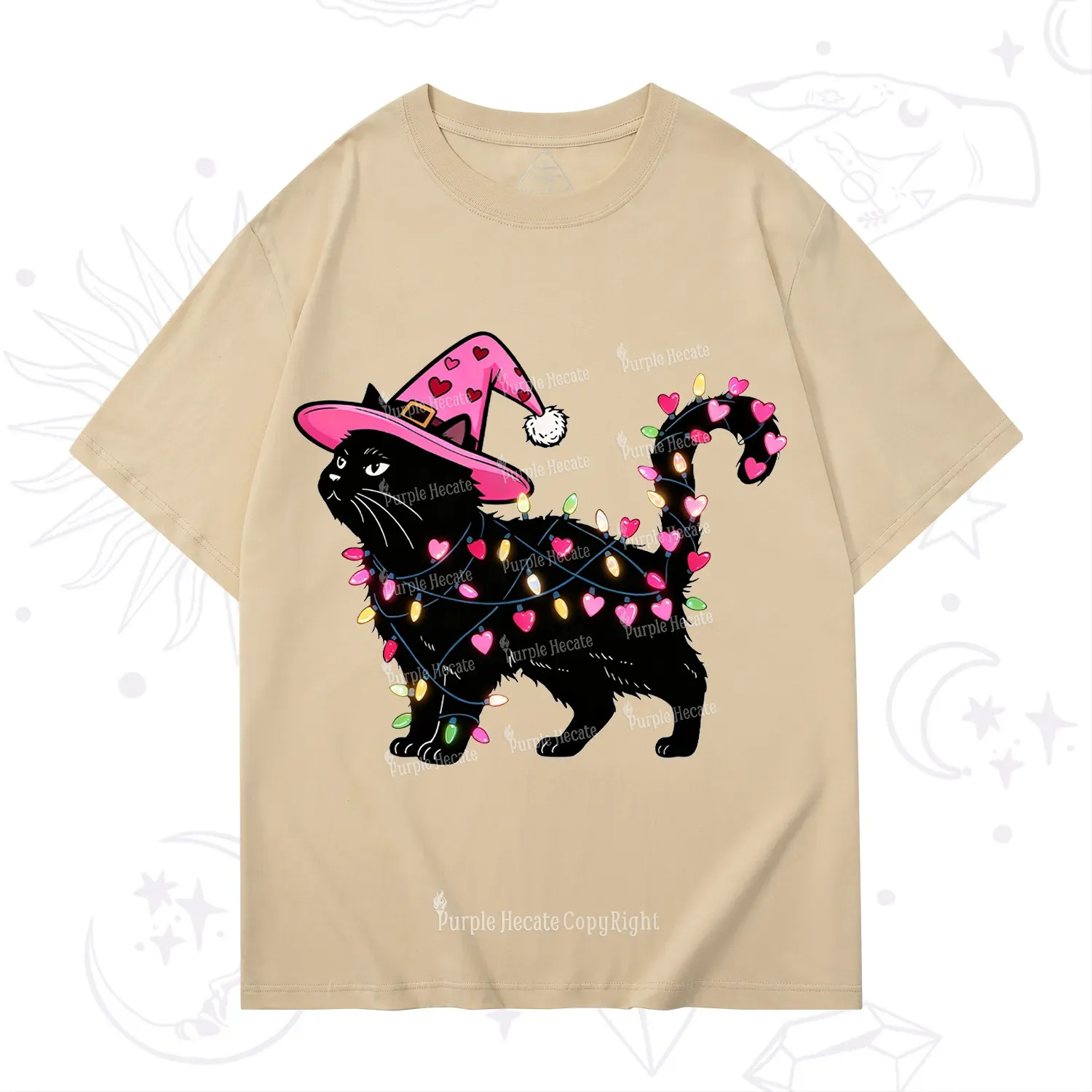 Purplehecate Cute Cat Valentine T-Shirt