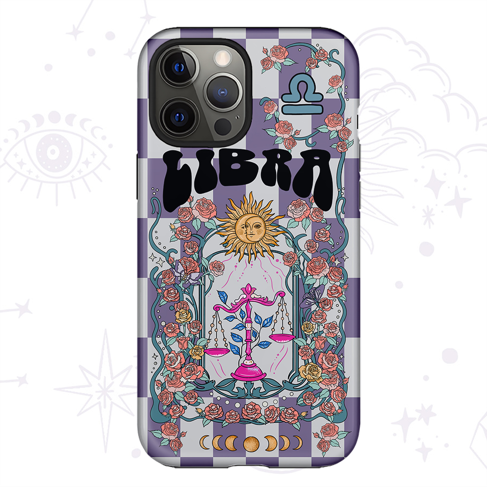 Purplehecate Libra Spirit Zodiac Collage Phone Case
