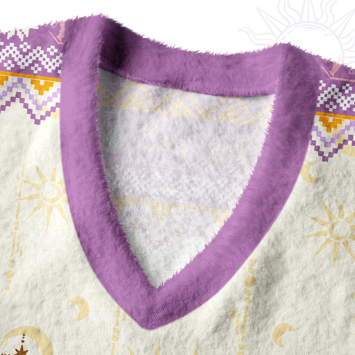 Purplehecate The Audacity Tarot Card Ugly Sweater Vest