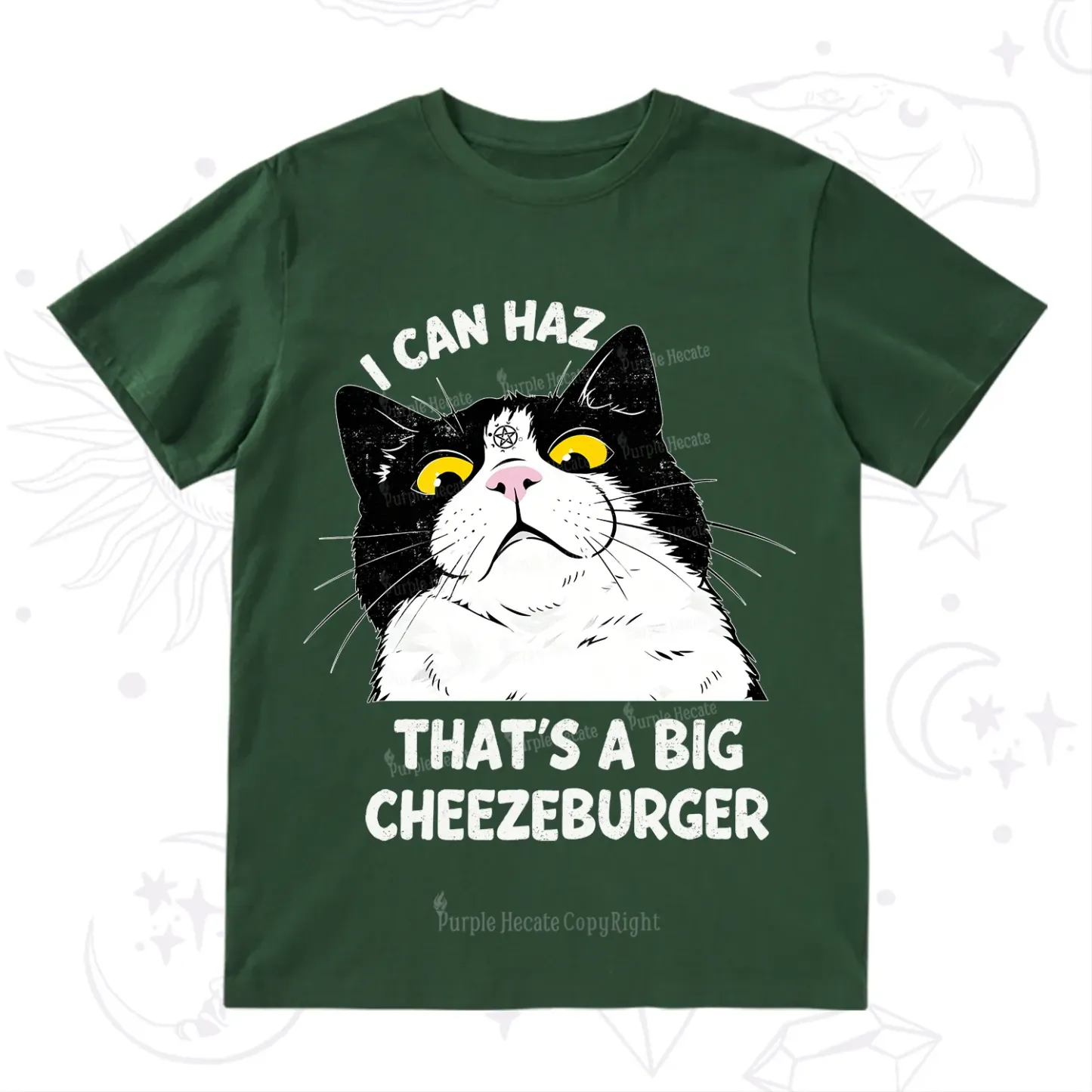 Purplehecate I Can Haz That's A Big Cheezeburger T-Shirt