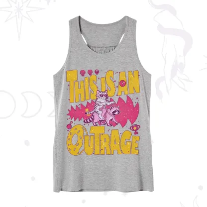 Purplehecate This Is An Outrage Angry Raccoons Tank