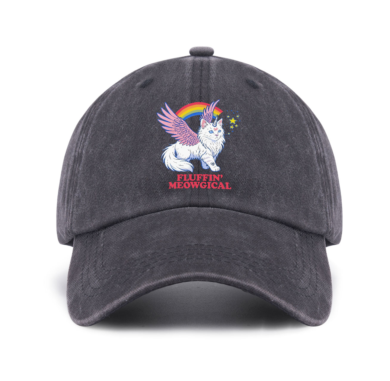 Purplehecate Fluffin Meowgical Baseball Cap