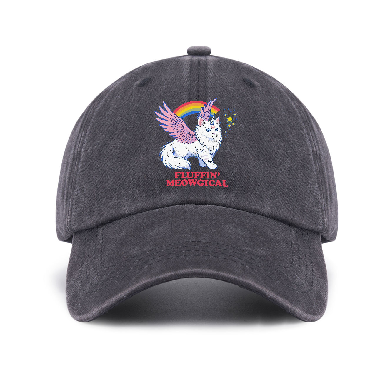 Purplehecate Fluffin Meowgical Baseball Cap
