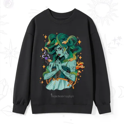 Purplehecate The Gorgon Medusa Sweatshirt