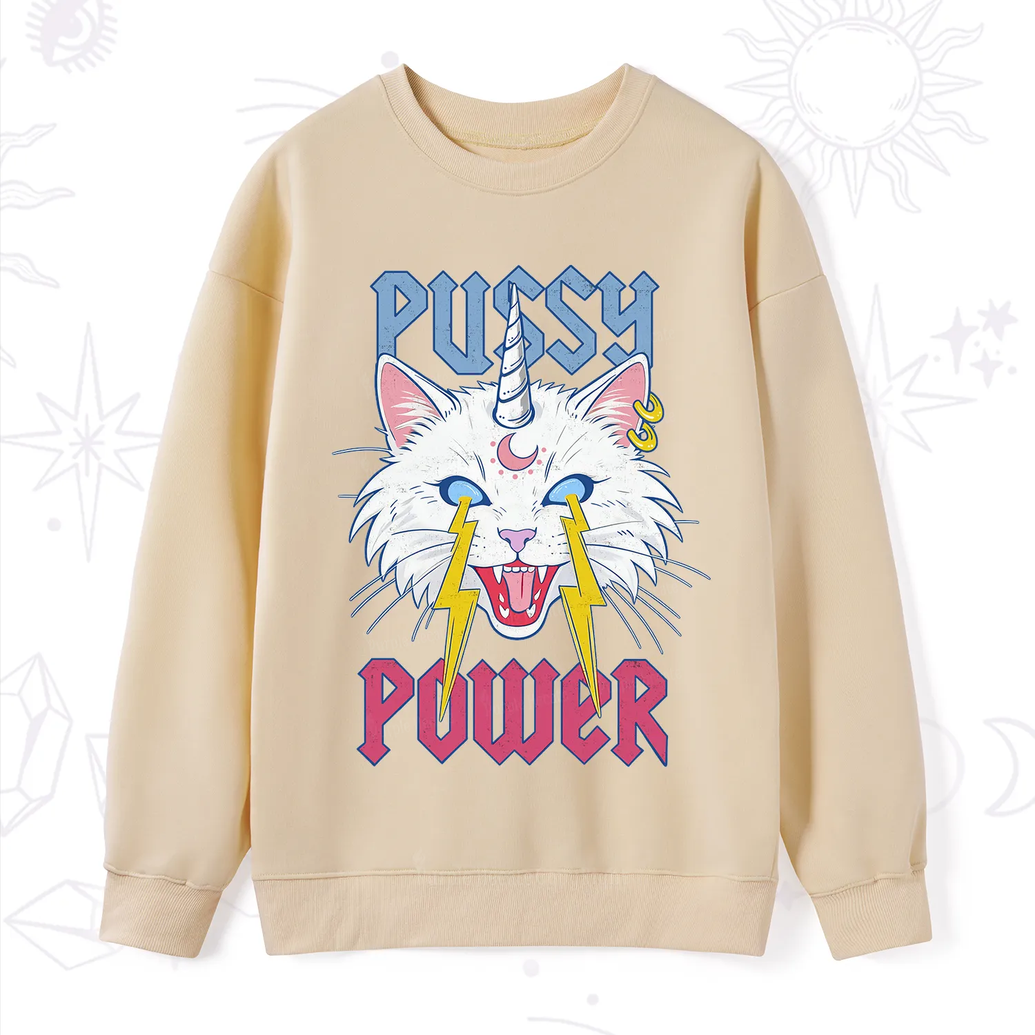 Purplehecate Pussy Power Sweatshirt