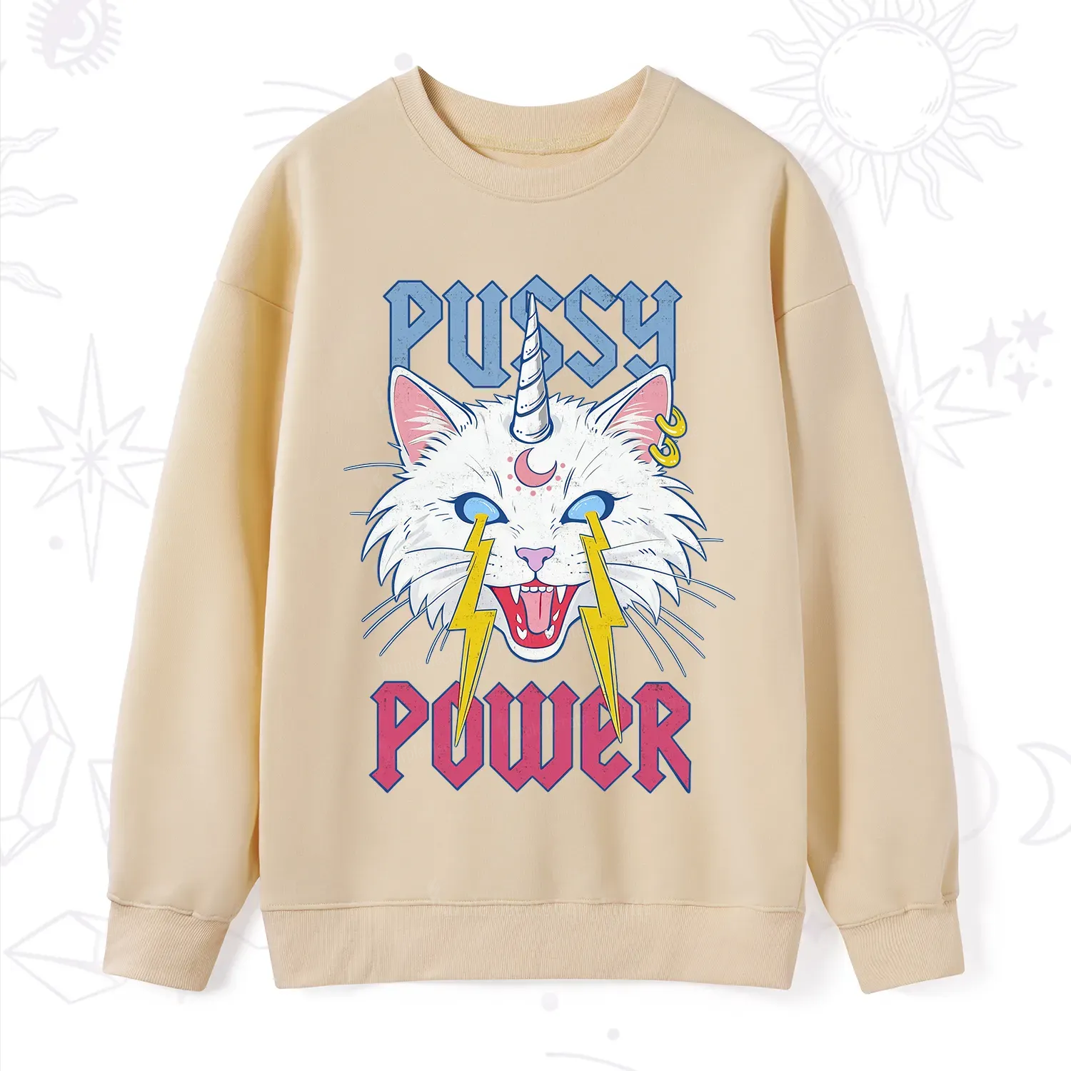 Purplehecate Pussy Power Sweatshirt