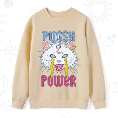 Purplehecate Pussy Power Sweatshirt