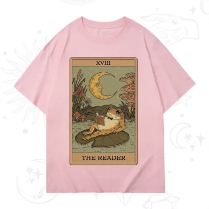 Purplehecate The Reader Frog Tarot T-Shirt