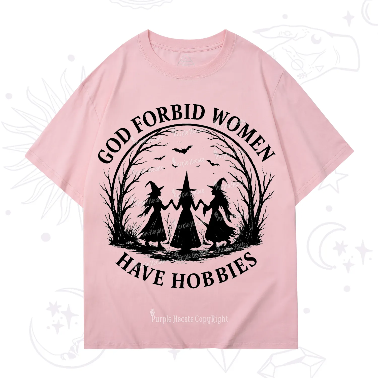 Purplehecate God Forbid Women Have Hobbies T-Shirt