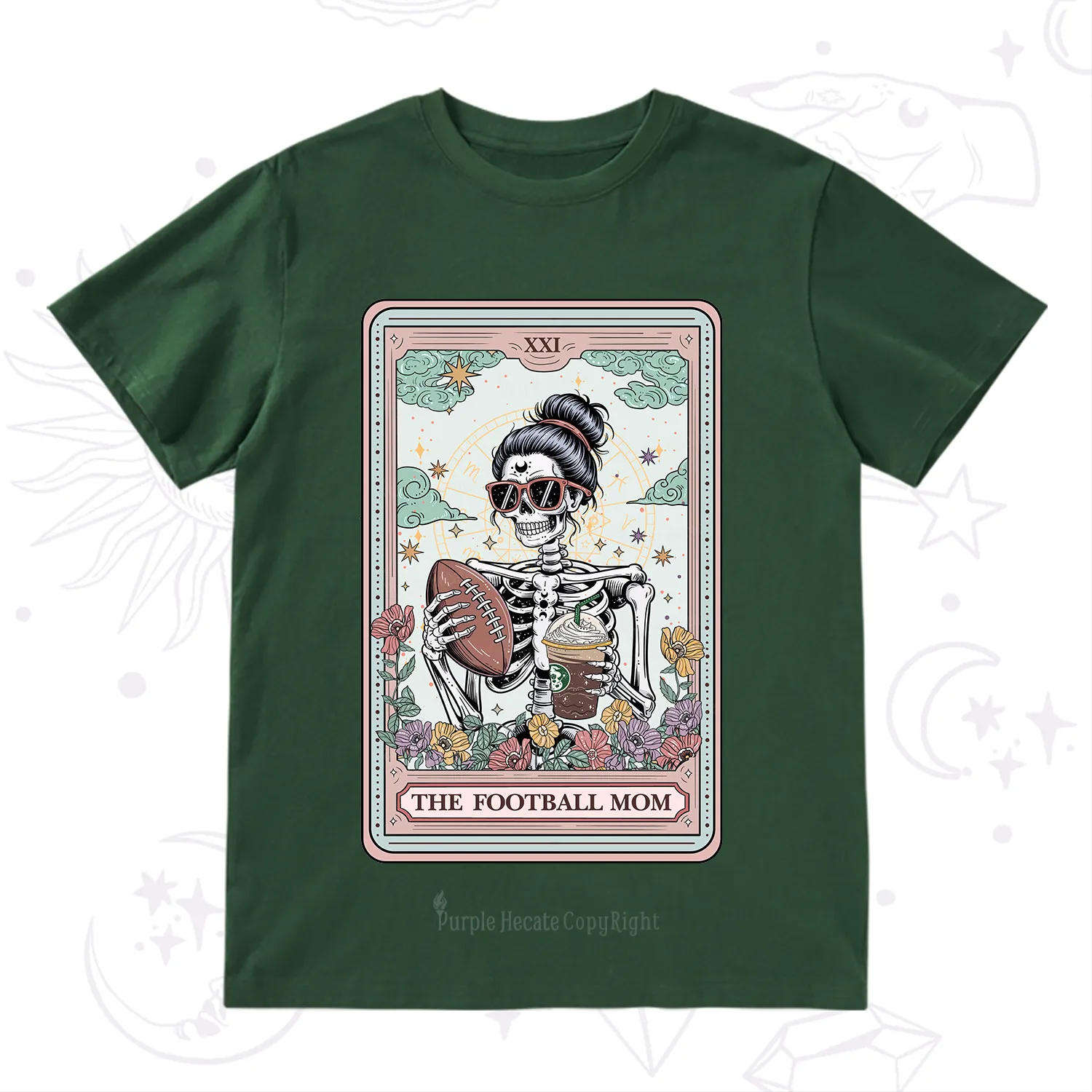 Purplehecate The Football Mom Tarot T-Shirt