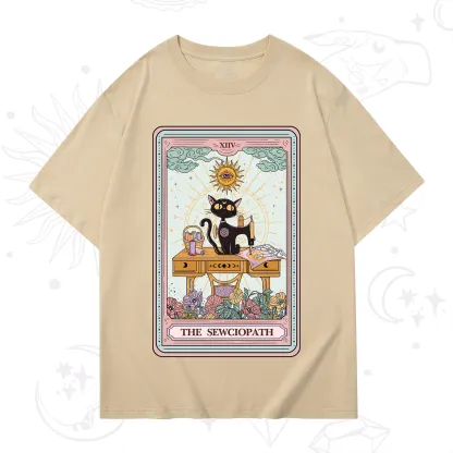 Purplehecate The Sewciopath Tarot Card T-Shirt
