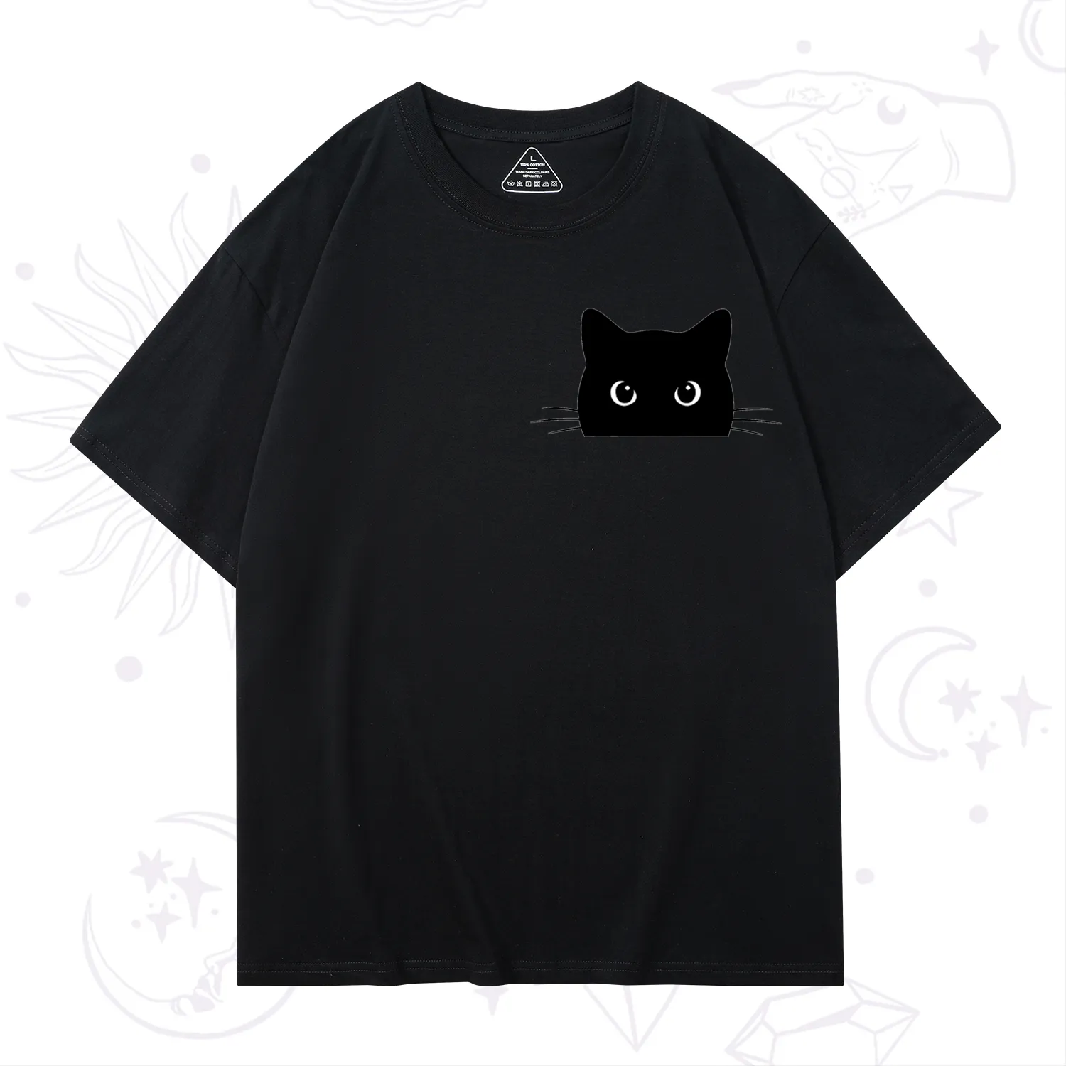 Purplehecate Black Cat T-Shirt