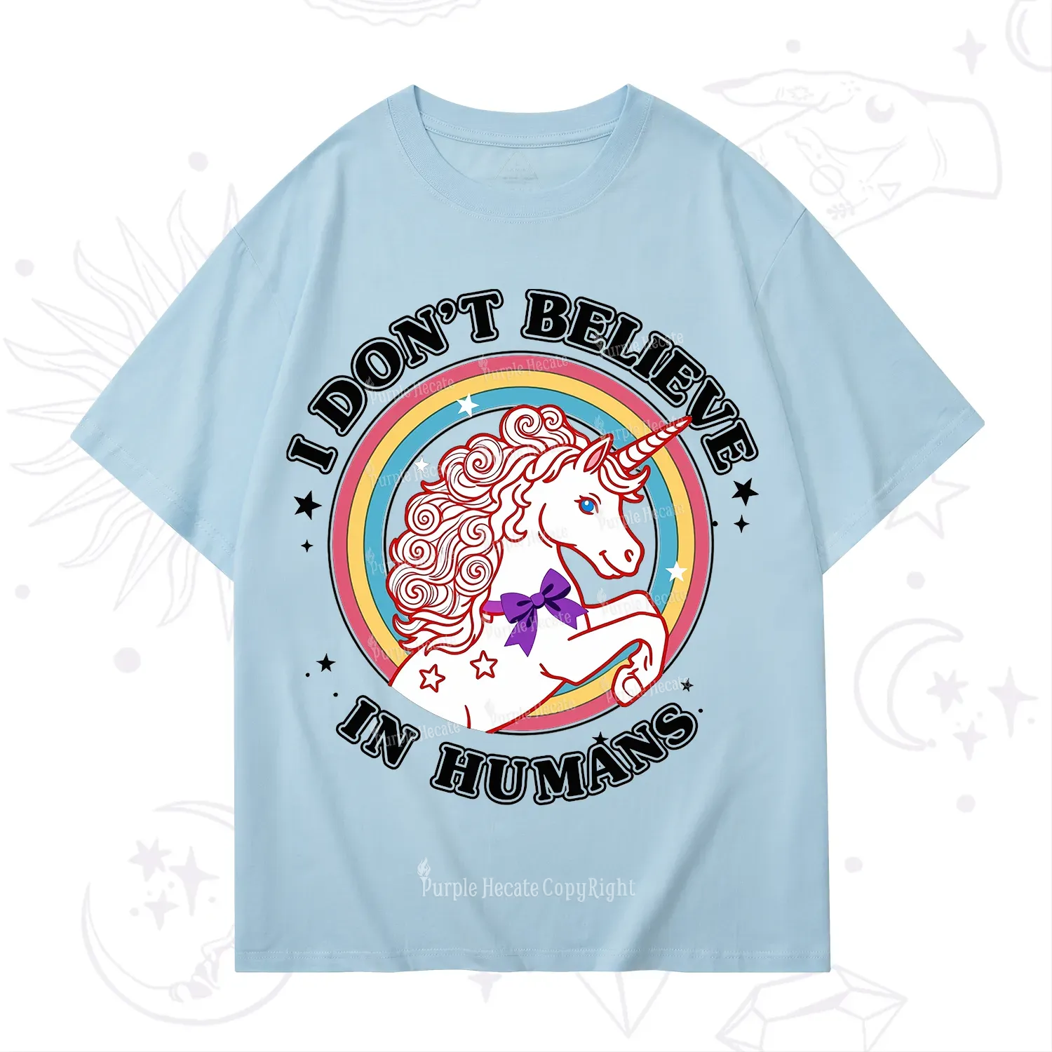 Purplehecate I Don't Believe In Humans T-Shirt