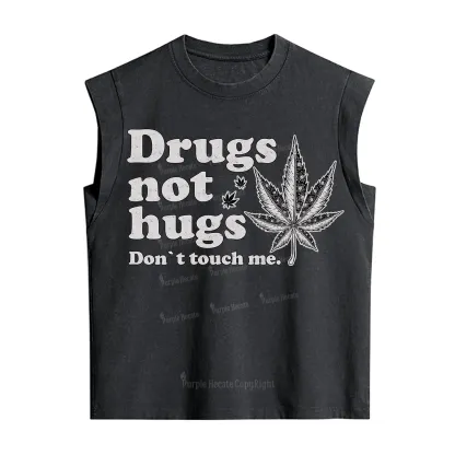 Purplehecate Don't Touch Me Vintage Washed Tank
