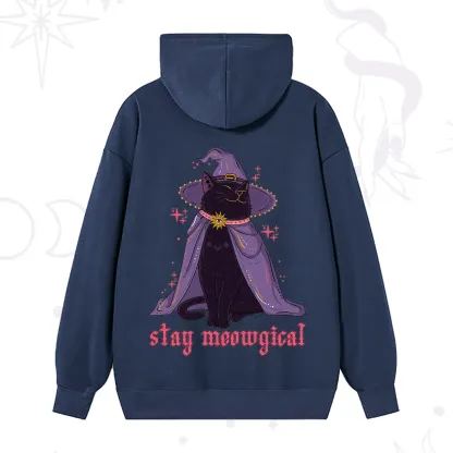 Purplehecate Stay Meowgical Cat Hoodie