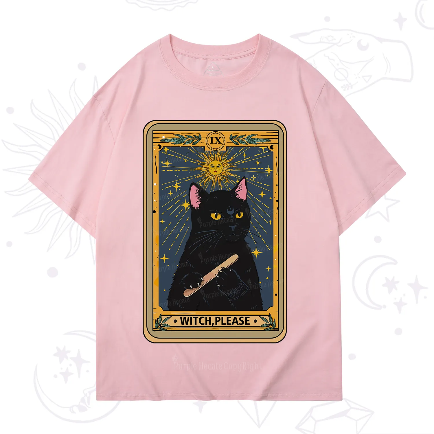 Purplehecate The Witch Please Tarot T-Shirt
