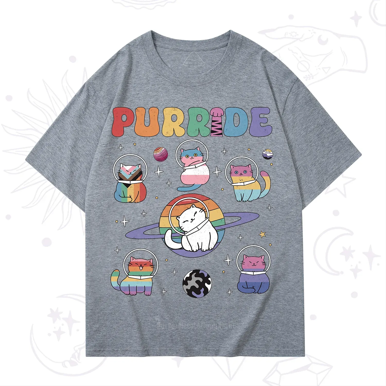 Purplehecate Purride Cat T-Shirt