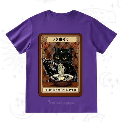 Purplehecate The Ramen Lover Tarot T-Shirt