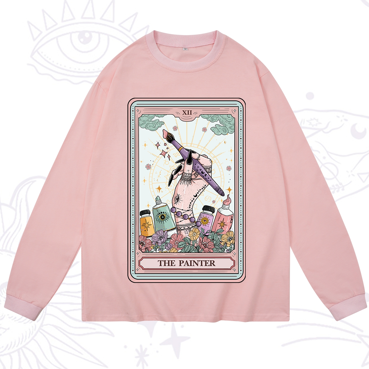 Purplehecate The Painter Tarot Long Sleeve T-Shirt
