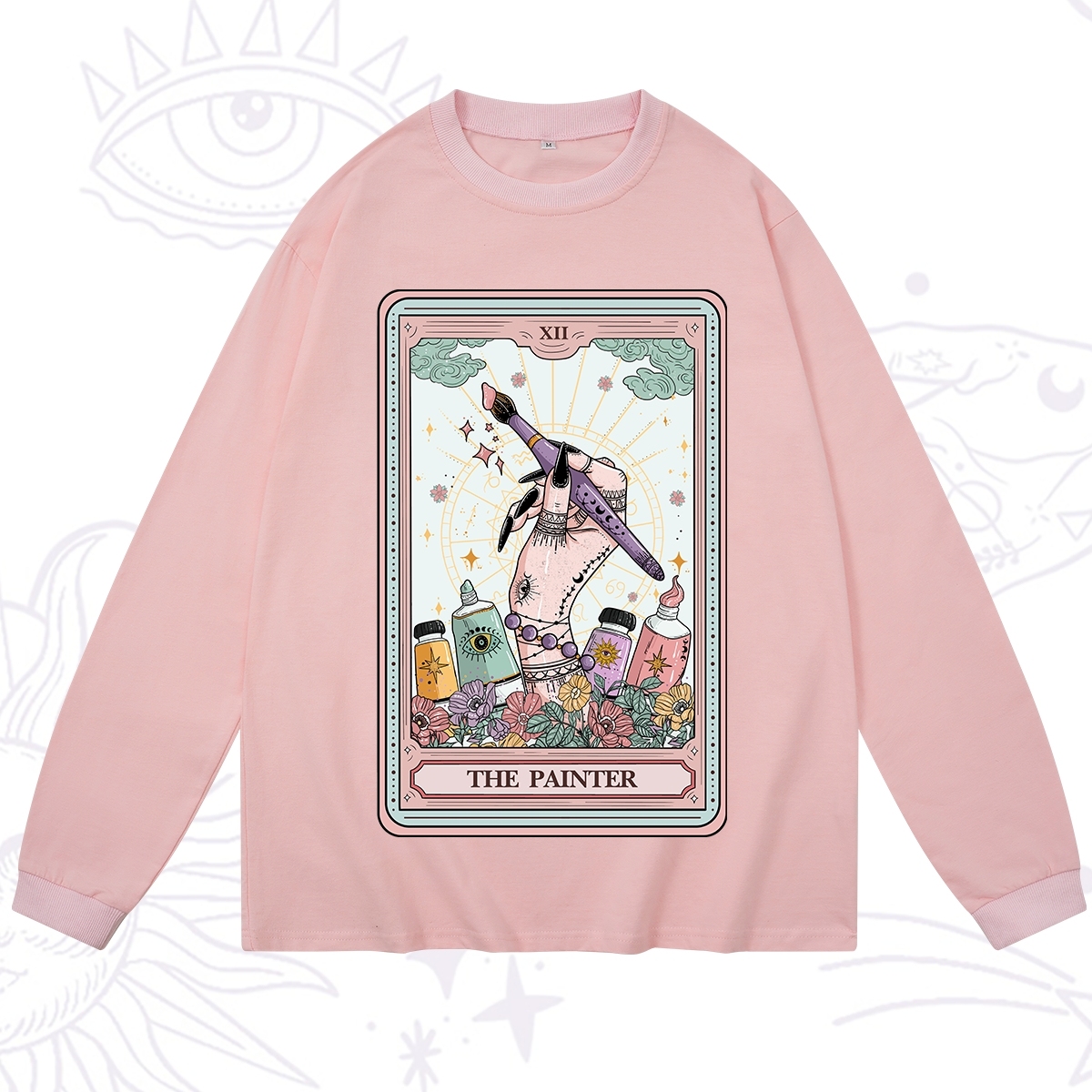 Purplehecate The Painter Tarot Long Sleeve T-Shirt