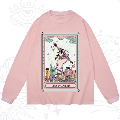 Purplehecate The Painter Tarot Long Sleeve T-Shirt