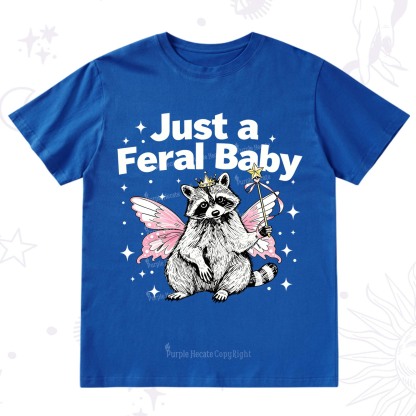Purplehecate Just A Feral Baby Raccoon T-Shirt