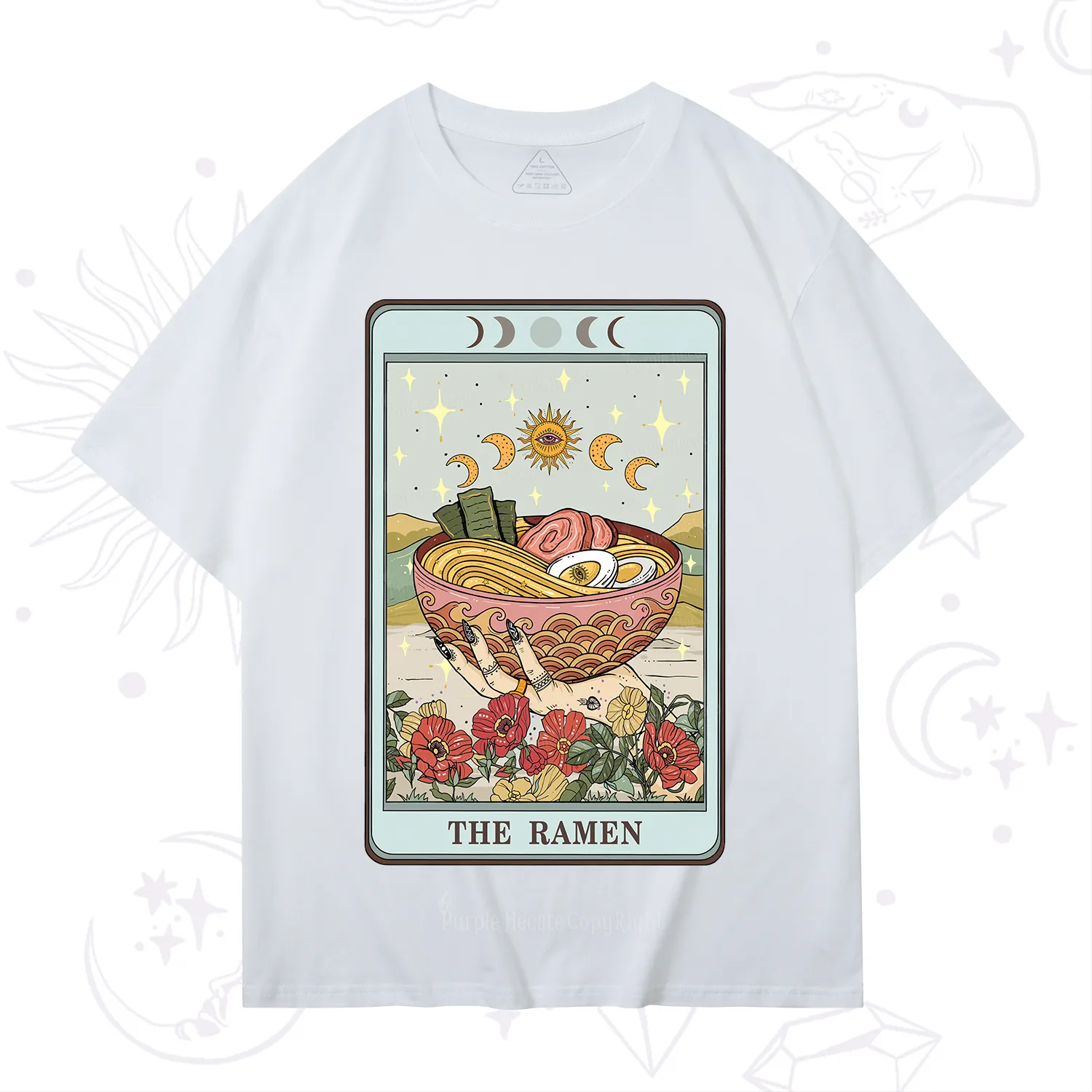 Purplehecate The Ramen Tarot T-Shirt