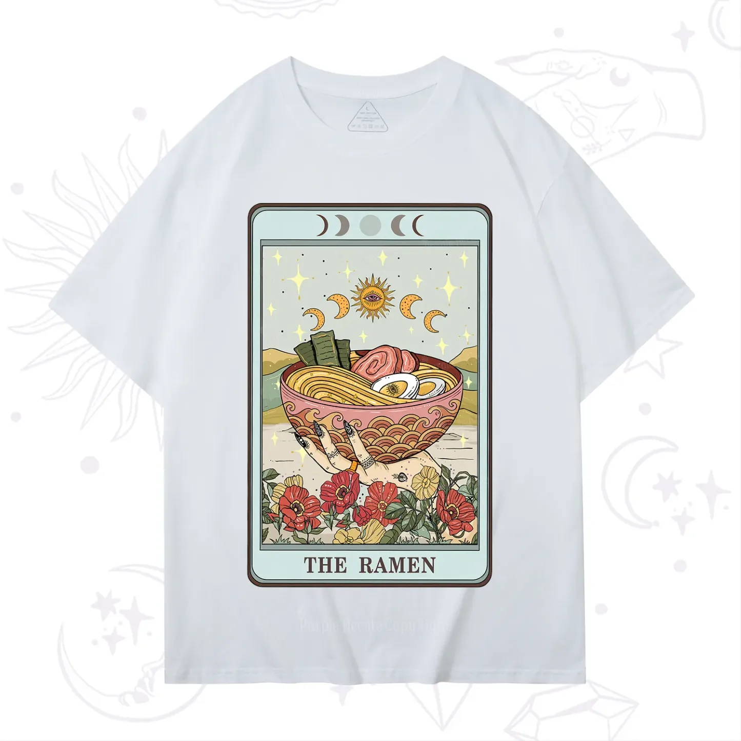 Purplehecate The Ramen Tarot T-Shirt
