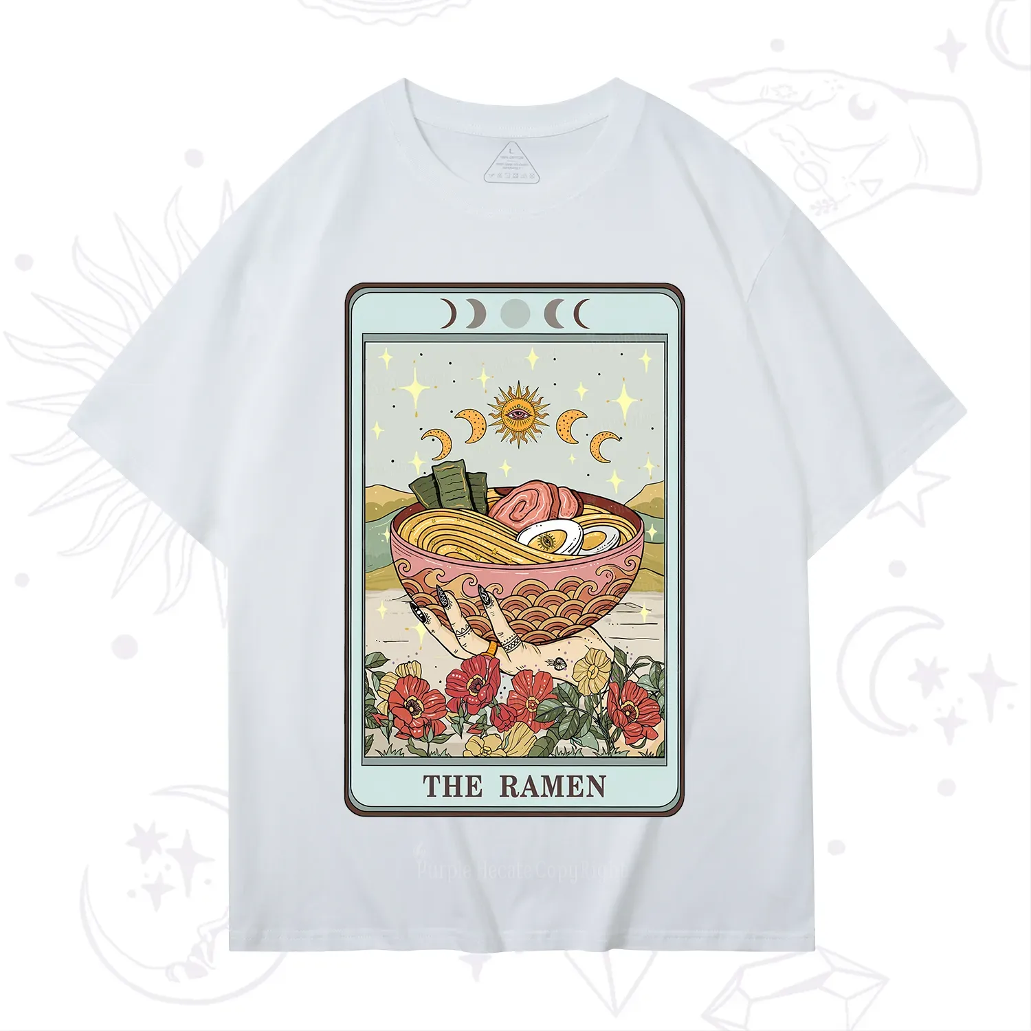 Purplehecate The Ramen Tarot T-Shirt