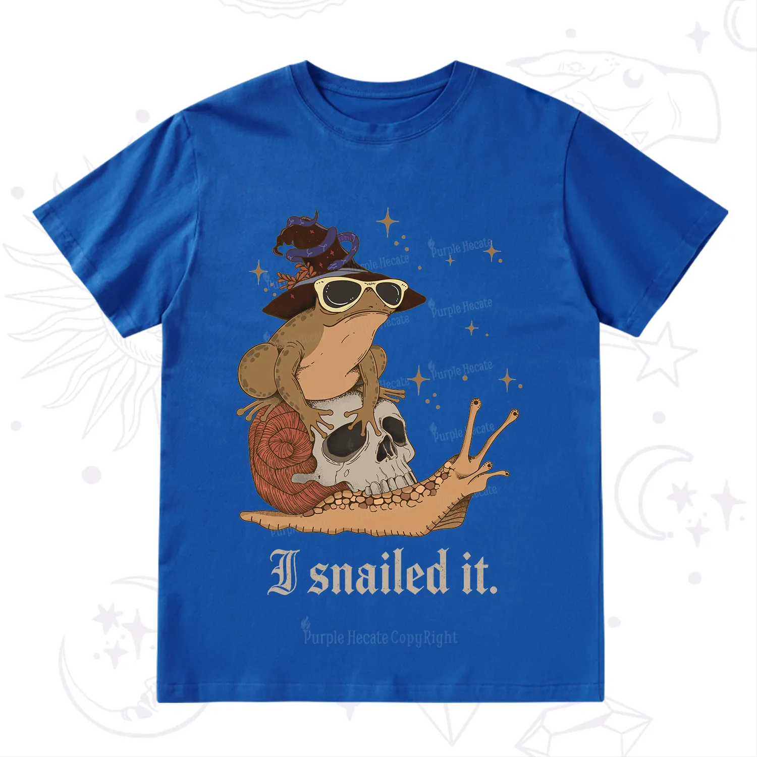 Purplehecate I Snailed It T-Shirt