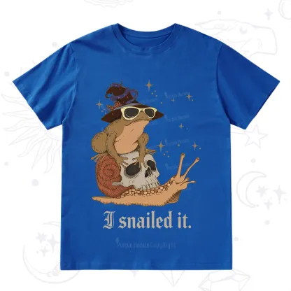 Purplehecate I Snailed It T-Shirt