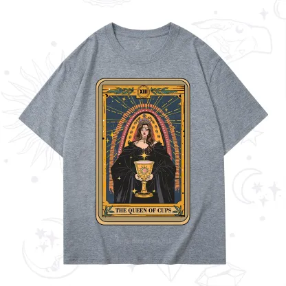 Purplehecate The Queen of Cups Tarot T-Shirt